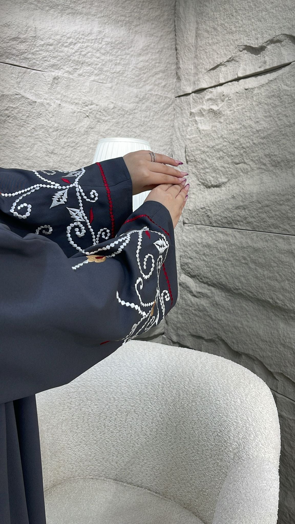 EMBROIDERY ABAYA